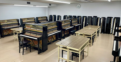 アップライトピアノ実習室